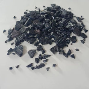 Puces de calcin en verre concassé de couleur noire opaque Agrégat Écologique Léger Utilisation en extérieur Emballage standard de haute qualité en vrac - Product Image 2