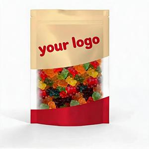 Gomitas de Frutas con Forma de Osito, Varios Sabores, Gelatina Suave y Masticable, Dulces Multicolores, Snacks Dulces de Fábrica OEM - Product Image 1