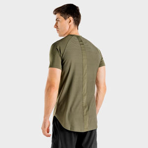 Camisetas de fitness de ajuste seguro de compresión suave, camisetas de fitness de sensación de borde limpio diseñadas para manejar camisetas de fitness de actividad de alto movimiento - Product Image 4