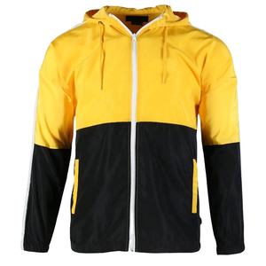 Chaqueta Cortavientos de Alta Calidad para Hombre, Talla Grande, con Logotipo Personalizado, Transpirable, de Nailon, con Capucha de Piel, Cierre de Cremallera Vintage - Product Image 1