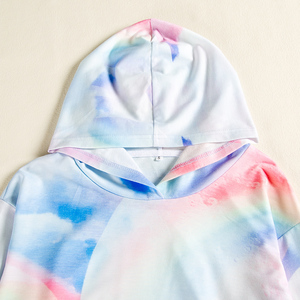 Sweat-shirts ajustables tie-dye pour femmes, prix abordable, qualité supérieure, anti-rides, respirants, à manches longues - Product Image 2