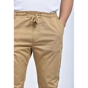 Pantalons chino décontractés pour hommes en coton 100% de qualité supérieure, vente en gros 2026, coupe slim, décontractés et professionnels, avec logo - Product Image 4