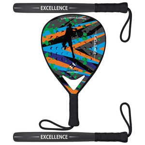 Raqueta de Pádel de Fibra de Carbono con Forma de Diamante de la Mejor Calidad, Servicio OEM Personalizable, Hecho en Pakistán - Product Image 5