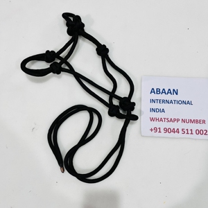 สายจูงม้าแบบเชือกไนลอนถักมือ ทนทาน สำหรับม้าแบบอังกฤษ ปรับได้ น้ำหนักเบา พร้อมตัวเลือกสายจูงแบบห่วง - Product Image 3