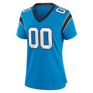 Custom Design Your Own Digital Print Team American Football Jersey OEM New Design Customized Breathable Quick Dry 100% Polyester - Product Image 4