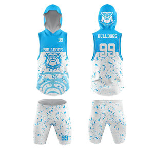 Jersey de Fútbol 7v7 con Capucha para Prácticas de Equipo, Cómodo, Impreso, Impermeable, de Secado Rápido, Uniforme Personalizado y Duradero - Product Image 3