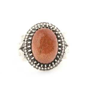 Anillo de Plata de Ley 925 para Hombre con Patrón Geométrico, Polvo de Oro, Arenisca y Circonita, Bañado en Rodio para Uso Diario - Product Image 6