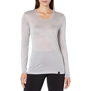 Haut de compression respirant à manches longues pour femme, idéal pour la course, le fitness, l'entraînement en salle et les activités sportives. - Product Image 2