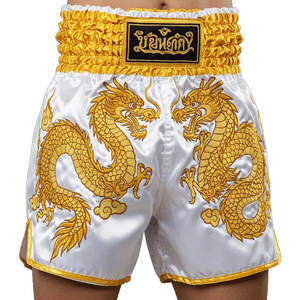 Shorts d'arts martiaux de Muay Thai avec impression de logo OEM Service pour hommes, nouvel arrivage - Product Image 1