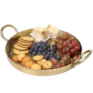 Magnífica Bandeja de Servicio de Metal con Opciones de Color Personalizables para Hoteles, Cafeterías y Entretenimiento en el Hogar, Ideal para Servir en Diversas Ocasiones - Product Image 6