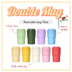Buon prodotto in corea bicchieri personalizzabili bicchieri BPA FREE bottiglie di plastica bicchiere a doppia parete 12oz - Product Image 6