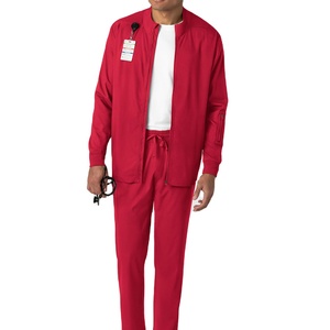 New Arrival Medical Doctor <b>Scrubs</b> Jackets Winter High Quality <b>Scrubs</b> Zipper Jacket Long Sleeves Zip Up Men <b>Scrubs</b> Jackets - Product Image 1