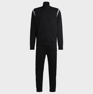 Produit tendance 100% coton Street Wear survêtement 2 pièces sweat à fermeture éclair et pantalon Slim Fit survêtement de jogging pour hommes - Product Image 6