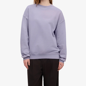 Sudadera con Capucha de Manga Murciélago para Mujer, Estilo Casual de Invierno, Lavado Ácido en la Parte Delantera, Personalizada, Tejida, Holgada, Transpirable y Ecológica - Product Image 1