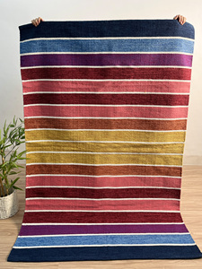 Ensemble de tapis en coton en forme de rectangle personnalisés de qualité supérieure en vente à bas prix dans le monde entier pour le salon et la chambre à coucher - Product Image 2
