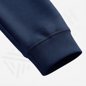 Ensemble de survêtement de sport pour homme OEM, sweat à capuche à manches longues, jogging, ensemble de course, tissu technique respirant, deux pièces - Product Image 6