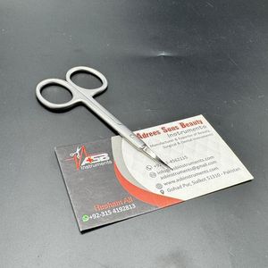 ASB INSTRUMENTS Meilleure vente lame incurvée en acier inoxydable de haute qualité soins des ongles manucure ciseaux à cuticules Type de beauté - Product Image 5