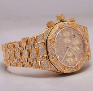 Colección de Relojes de Lujo para Hombre de Calidad Estándar, 42 mm, Claridad VVS, Relojes con Diamantes Moissanite Disponibles desde India - Product Image 6