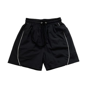 OEM Trend Nylon Memory Fabric <b>Windbreaker</b> Adjustable Piping Loose Fit Short Sublimation Print Unisex Soft Mesh Inside - Product Image 3