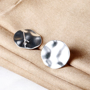 Boucles d'oreilles en argent sterling 925 martelées faites à la main pour femmes pour les fiançailles de mariage directement du grossiste - Product Image 4