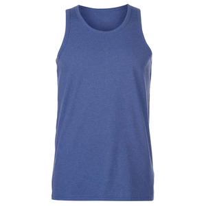 Camiseta sin mangas para correr para hombre, cómoda, 95% algodón, 5% Elastano, con servicio OEM, venta al por mayor - Product Image 2