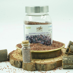 9x Purple Bamboo Salt Authentic Supplier Labtested GMP and NONGMO Certified Bulk Supply - Product Image 1