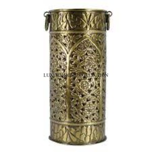 Exquisite Antique Metal Umbrella Stand with <b>Tall</b> Dimensions Providing Practical <b>Storage</b> and Decorative Elegance - Product Image 3