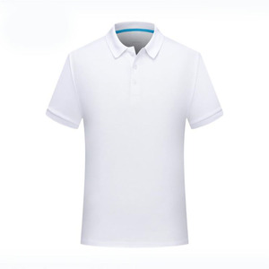 Premium Plus Size Hommes Formelle À Manches Courtes T-Shirt O-Neck Anti-Rides Coton Respirant Confortable Fit Blanc Marque Personnalisée - Product Image 1