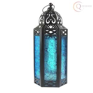 Decorative Metal Lantern Candle Holder with Classic Design | Perfect for Living Room & Balcony - Product Image 4