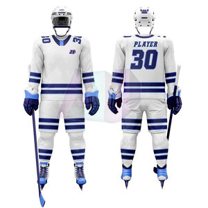 Nuevo Diseño de Uniforme de Hockey sobre Hielo, Servicio OEM, Tejido Transpirable que Absorbe la Humedad, Colores y Tallas Personalizables - Product Image 4