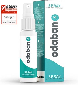 Set Odaban - Spray Antitranspirante y Desodorante en Barra - Protección Efectiva Contra la Sudoración Excesiva - Ideal para Axilas y Manos - Product Image 1