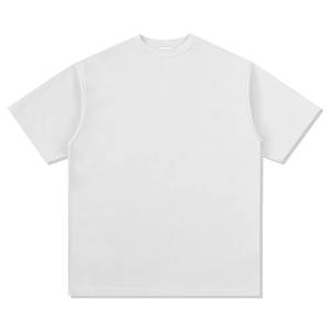 Fabricant en gros, impression directe sur jet personnalisée, t-shirt unisexe à manches courtes col rond de haute qualité, 220 g/m², 100 % coton - Product Image 3