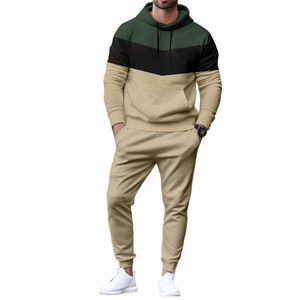 Nuevo Diseño OEM, Conjunto Deportivo con Capucha Estampado para Hombre, Traje Deportivo Informal Personalizado, Estilo Regular, Ropa Deportiva para Exteriores - Product Image 5