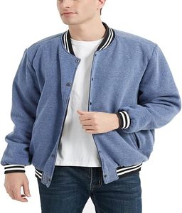 Blank Custom Sublimation Baseball Jacket OEM Varsity Letterman <b>Coat</b> for Schools & Teams High-Quality Lightweight Sportswear - Product Image 1