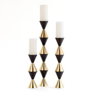 Nouvelle pièce maîtresse de mariage moderne chaude bougeoir luxe grand fait à la main bougie décoration en gros gamme logo personnalisé emballage - Product Image 1