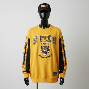 Sweat-shirt pour homme en coton 100% de haute qualité, respirant, manches longues, automne, uni, vente en gros, fabricant pakistanais - Product Image 1