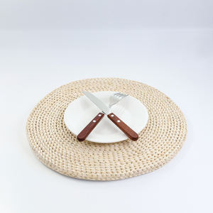 Material natural de Vietnam, bambú redondo, jacinto de agua y algas marinas, Mantel Individual reutilizable ecológico, VietnamCrafts TP2018 - Product Image 4