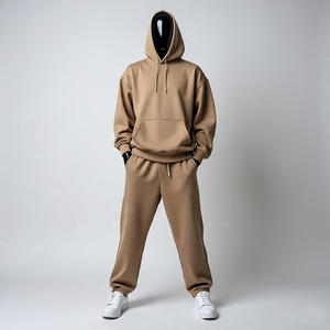 Sweat à capuche en coton épais personnalisé pour hommes unisexe hiver confortable élégant Streetwear survêtements sweatshirts fabricant de vêtements - Product Image 6