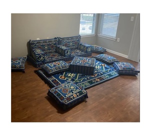 Sièges de sol arabes Canapé de sol arabe Sièges de sol arabes | 12 pièces, 28 danses avec éponge - Product Image 1