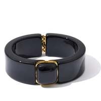 Bracelets élastiques en résine colorée à la mode pour femmes, couleur/taille personnalisées, faits à la main, haute qualité, usage quotidien, personnalisables
