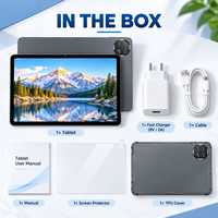 YPORANGECHENG P96 Tablet PC Android 15 12 Inci T616 Octa Core 32GB RAM 256GB ROM 2K FHD 4G LTE