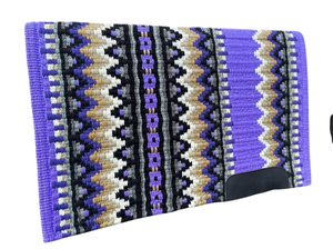 Tapis de selle Western Crystal Creek avec couverture de cheval faite à la main en mélange de couleurs uniques - Product Image 4