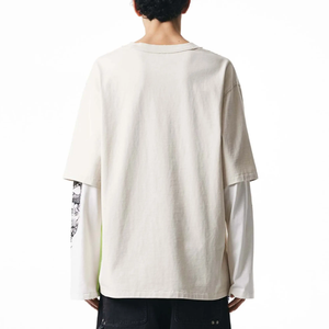 Camiseta de Manga Corta de Doble Capa para Hombre, 100% Algodón, Personalizable, Ecológica y Transpirable - Product Image 4