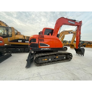 Excavadora de cadenas usada Doosan DX80-9C de 8 toneladas con sistema hidráulico - Product Image 6