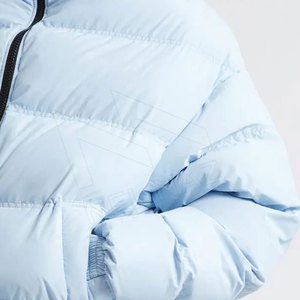 Manufacturer Custom Oversized Hooded <b>Waterproof</b> Windproof Men Polyester Fiber Filled Bubble <b>Padded</b> Puffer <b>Jacket</b> OEM Cotton - Product Image 5