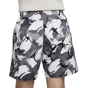 Grey Color Printed Men Shorts Swimwear Wholesale Price Digital Men Plus Size Casual Sports Style Streetwear Clothing Breathable - Product Image 2