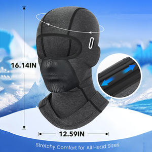 Impression personnalisée avec logo, cagoule pour le cyclisme, 100% polyester, respirante, masque intégral, cagoule pour moto - Product Image 5