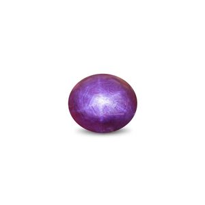 Piedra Preciosa Suelta Facetada de Corte Ovalado Rojo Natural de 4.75 Quilates (8mm X 10mm) - Product Image 1