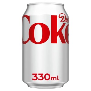 Diet Coca-Cola 330ml Lata Refrescante Sin Azúcar Soda con Sabor Clásico Coca-Cola Perfecto para Centros de Fitness - Product Image 5