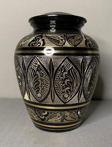 Brass Cremation <b>Urns</b> <b>for</b> Adult Human <b>Ashes</b> Set Cremation <b>Mini</b> Funeral <b>Urns</b> Set of 4 Hard Metal Cremation <b>Mini</b> Funeral <b>Urns</b> - Product Image 2
